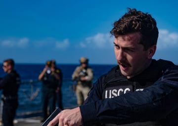 U.S. Coast Guard and Brazilian navy conduct international training