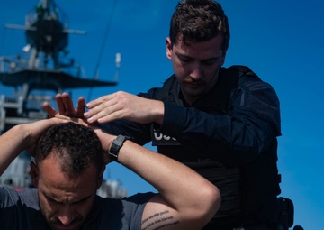 U.S. Coast Guard and Brazilian navy conduct international training