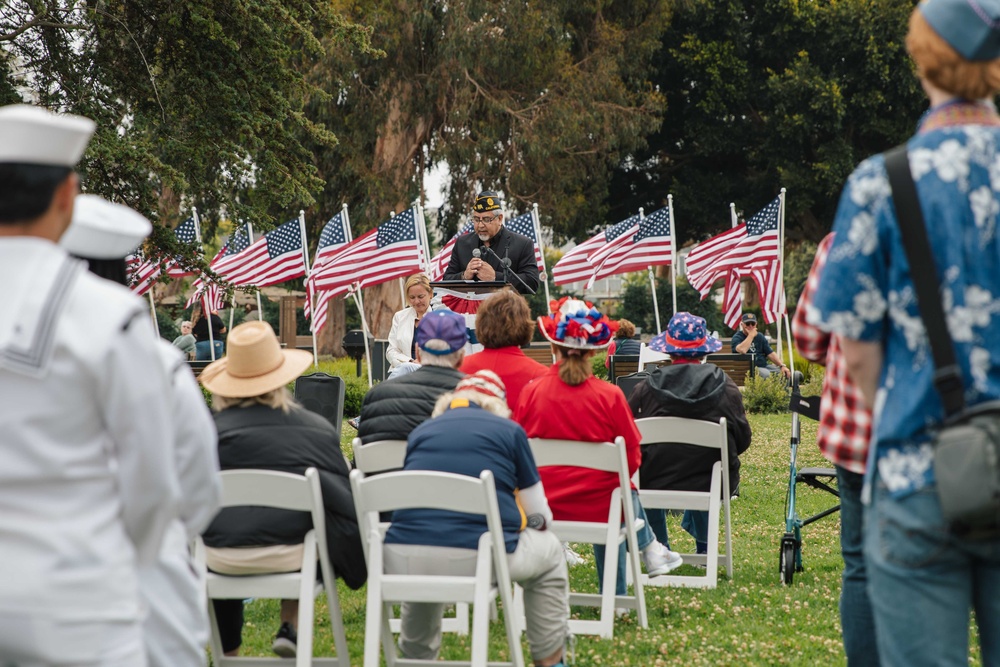 LA Fleet Week 2024: American Legion Memorial Day Ceremony