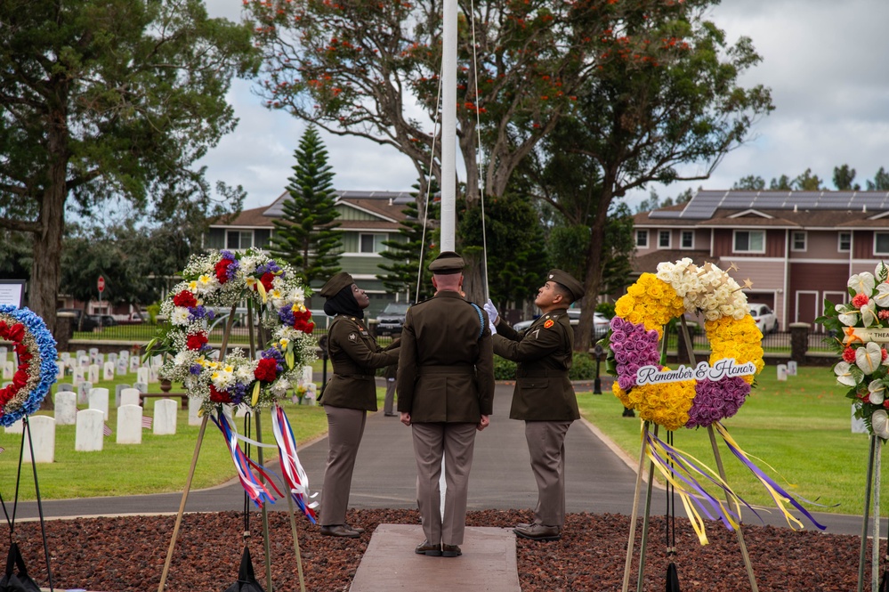 U.S. Army Hawai’i Honors Fallen at Schofield Barracks Memorial Day Ceremony