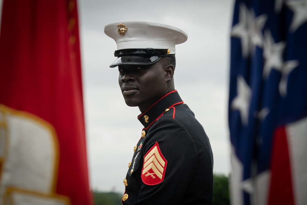 Marine Corps Mounted Color Guard East Coast Tour