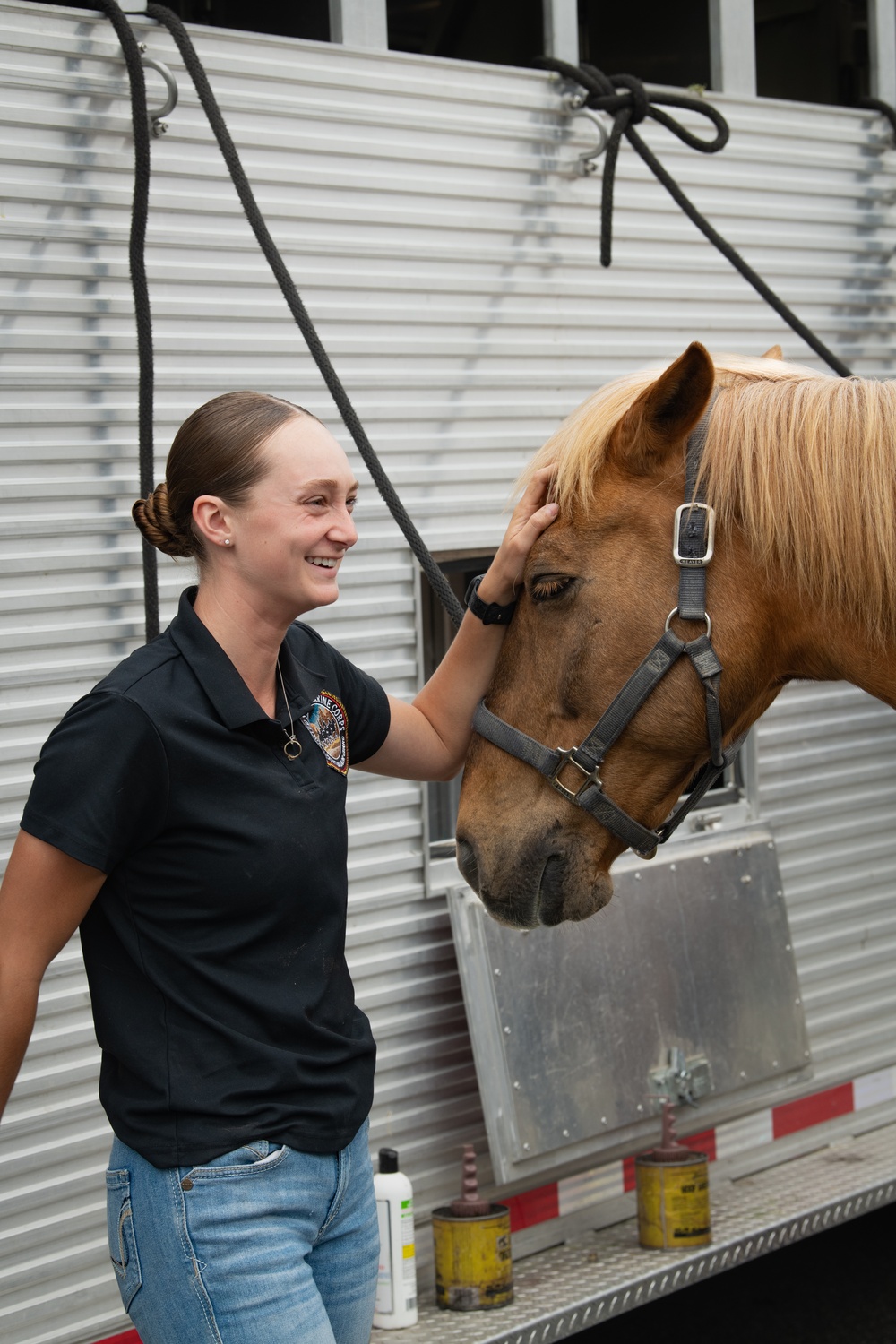 Marine Corps Mounted Color Guard East Coast Tour