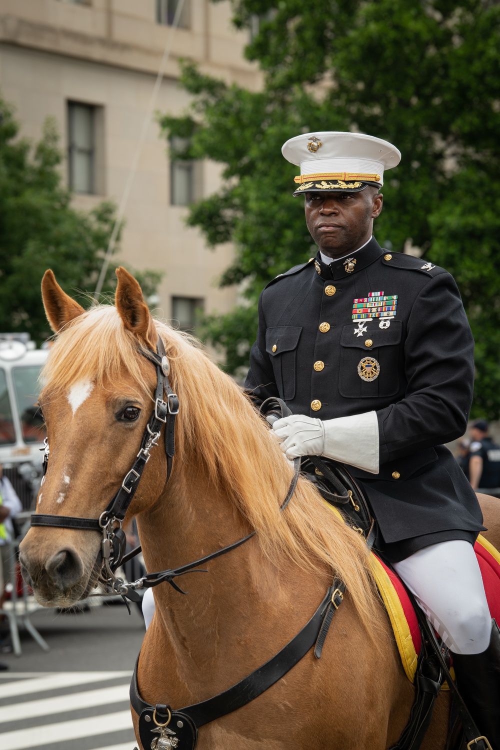 Marine Corps Mounted Color Guard East Coast Tour