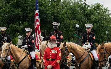 Marine Corps Mounted Color Guard East Coast Tour