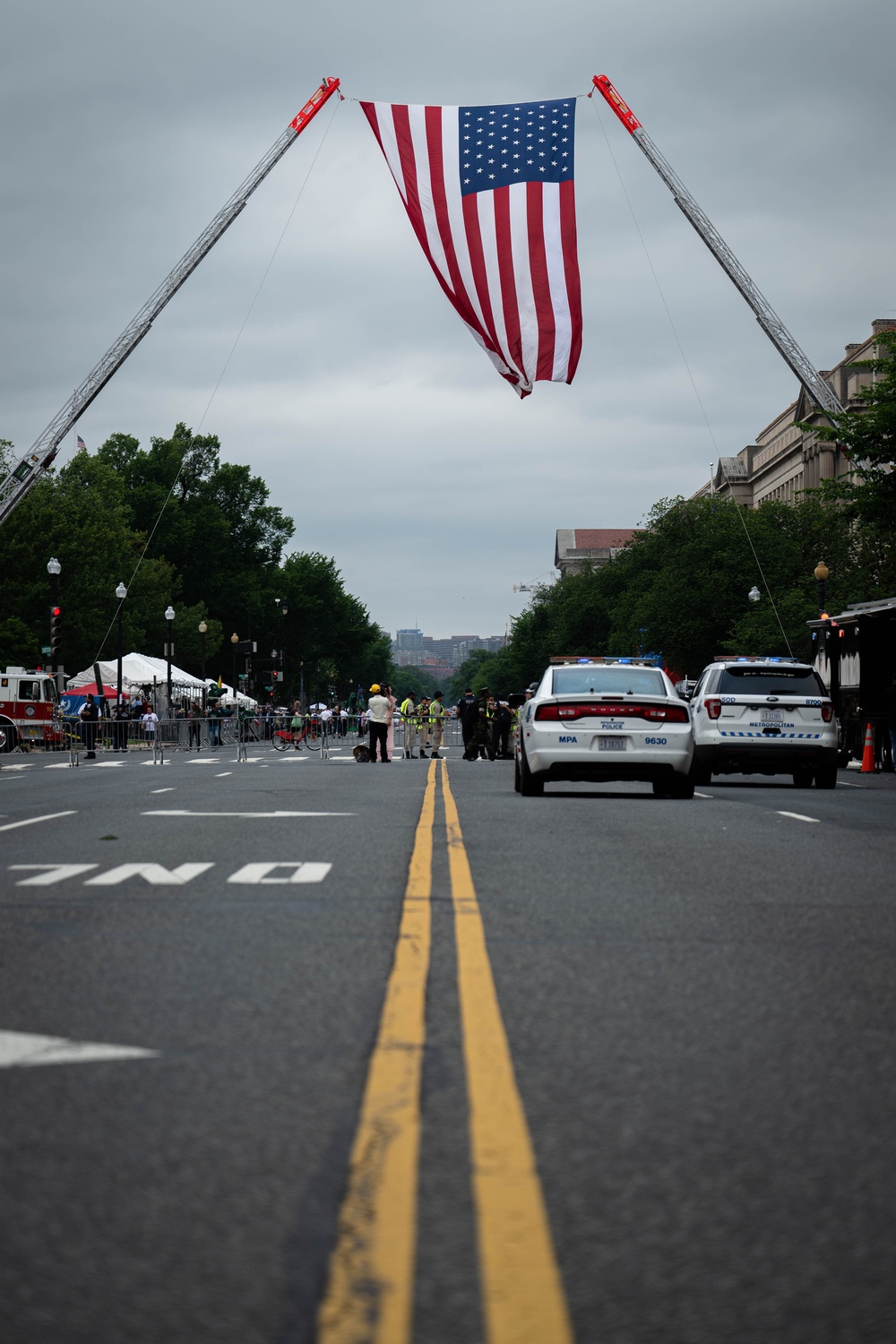 The Marine Corps Mounted Color Guard East Coast Tour