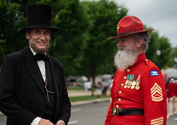 The Marine Corps Mounted Color Guard East Coast Tour