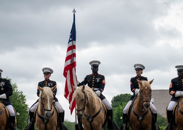The Marine Corps Mounted Color Guard East Coast Tour