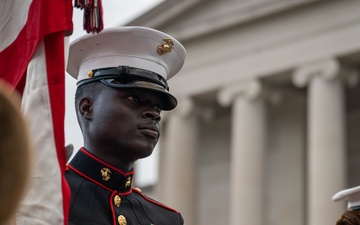 The Marine Corps Mounted Color Guard East Coast Tour