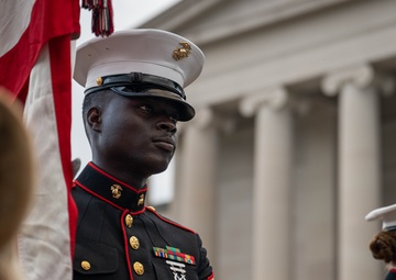 The Marine Corps Mounted Color Guard East Coast Tour