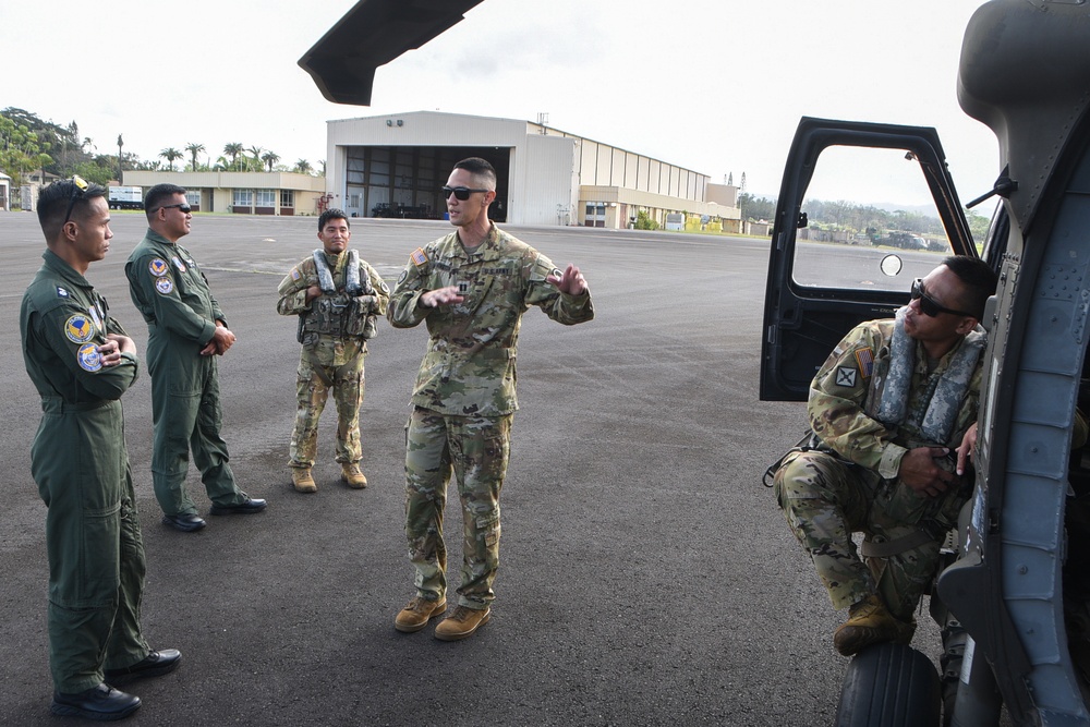 Hawaii Army National Guard Hosts Philippine Air Force for Rotary Wing Aviation Exchange Under State Partnership Program