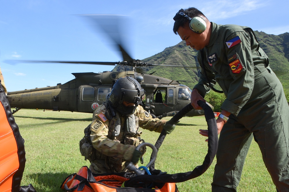 Hawaii Army National Guard Hosts Philippine Air Force for Rotary Wing Aviation Exchange Under State Partnership Program