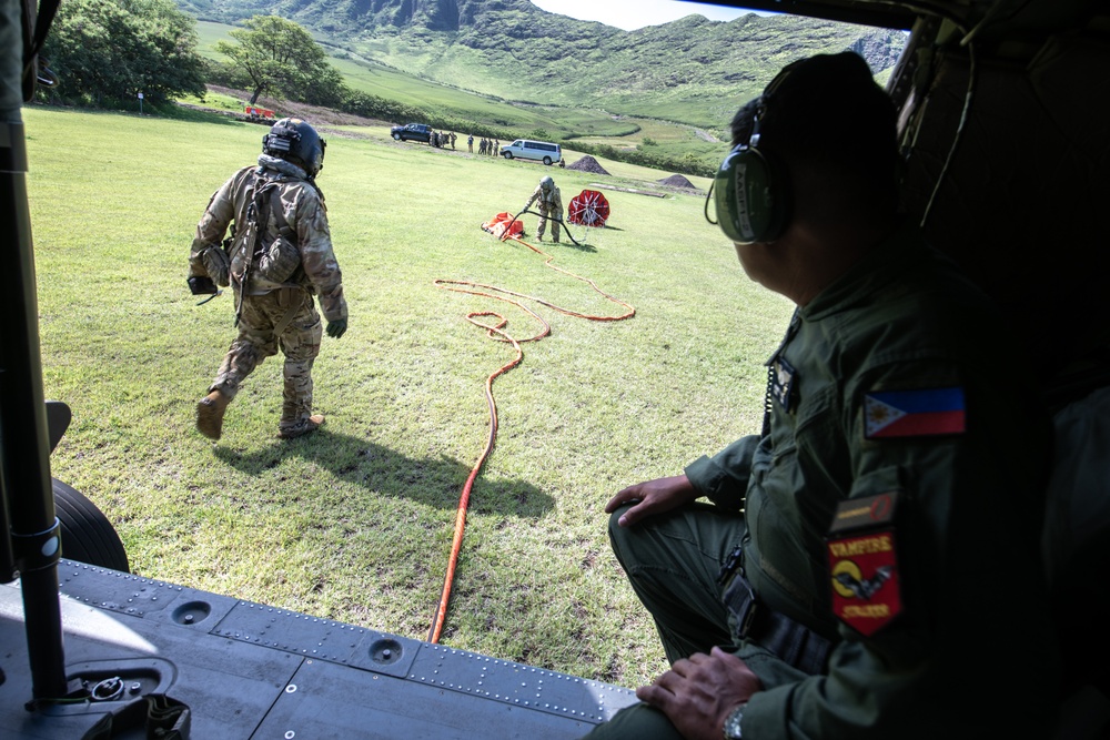 Hawaii Army National Guard Hosts Philippine Air Force for Rotary Wing Aviation Exchange Under State Partnership Program