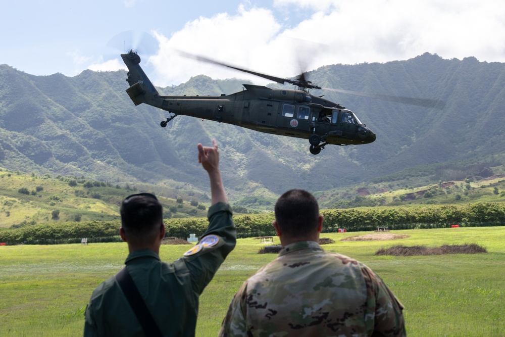 Hawaii Army National Guard Hosts Philippine Air Force for Rotary Wing Aviation Exchange Under State Partnership Program