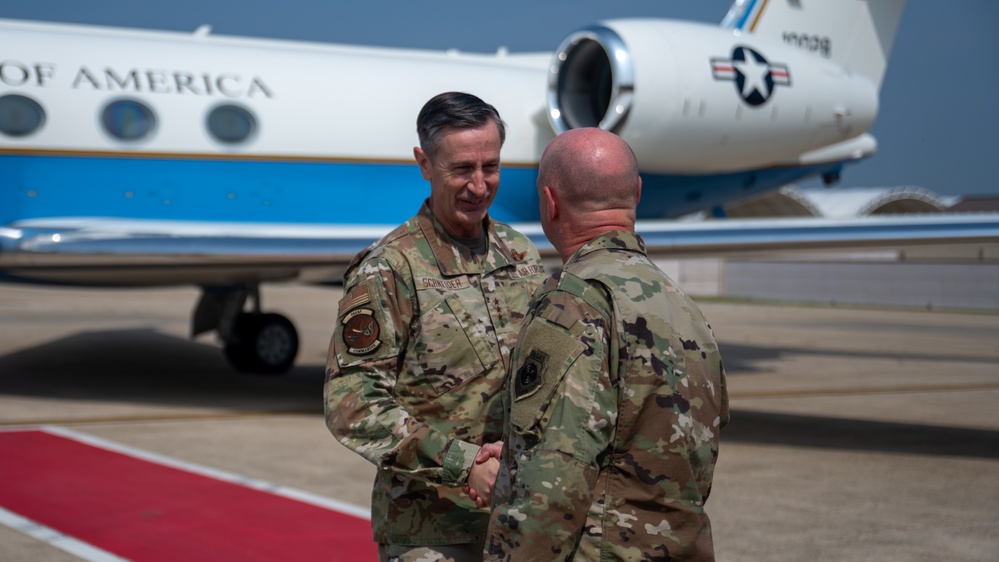 Pacific Air Forces command team visits Wolf Pack, gives strategic outlook