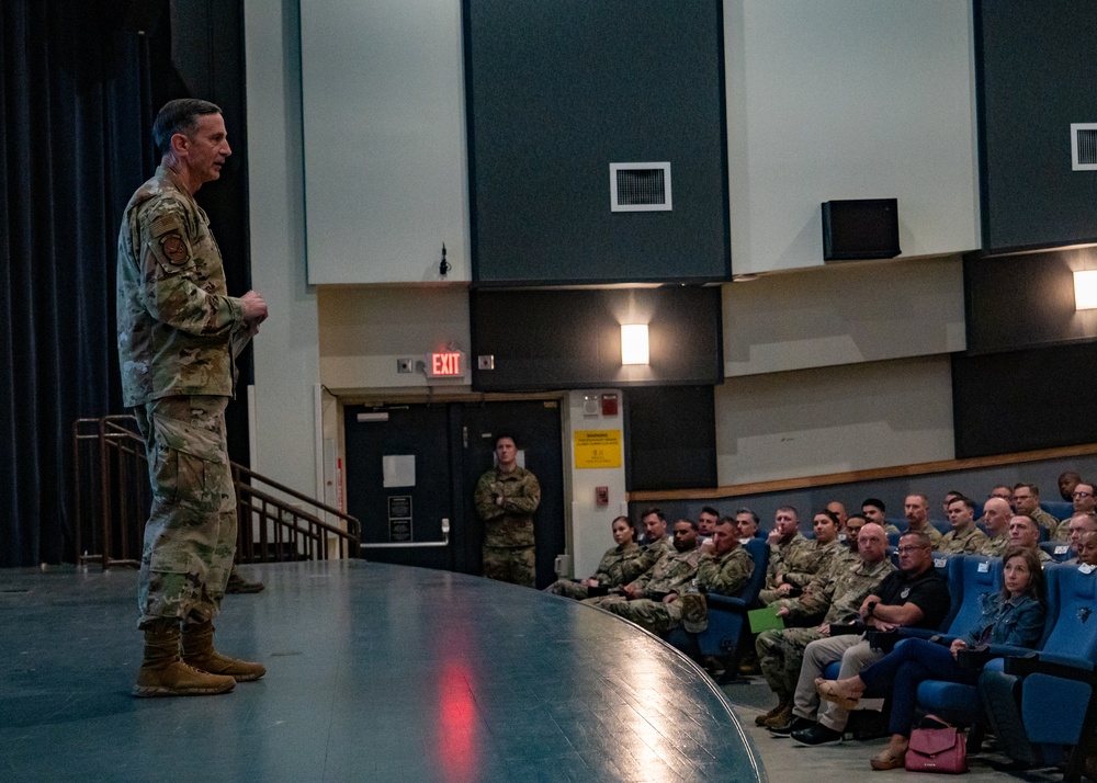 Pacific Air Forces command team visits Wolf Pack, gives strategic outlook