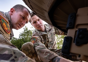 2nd Security Force Assistance Brigade assembles satellite communications equipment