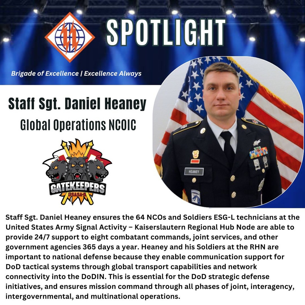 2d TSB Spotlight: Staff Sgt. Daniel A. Heaney