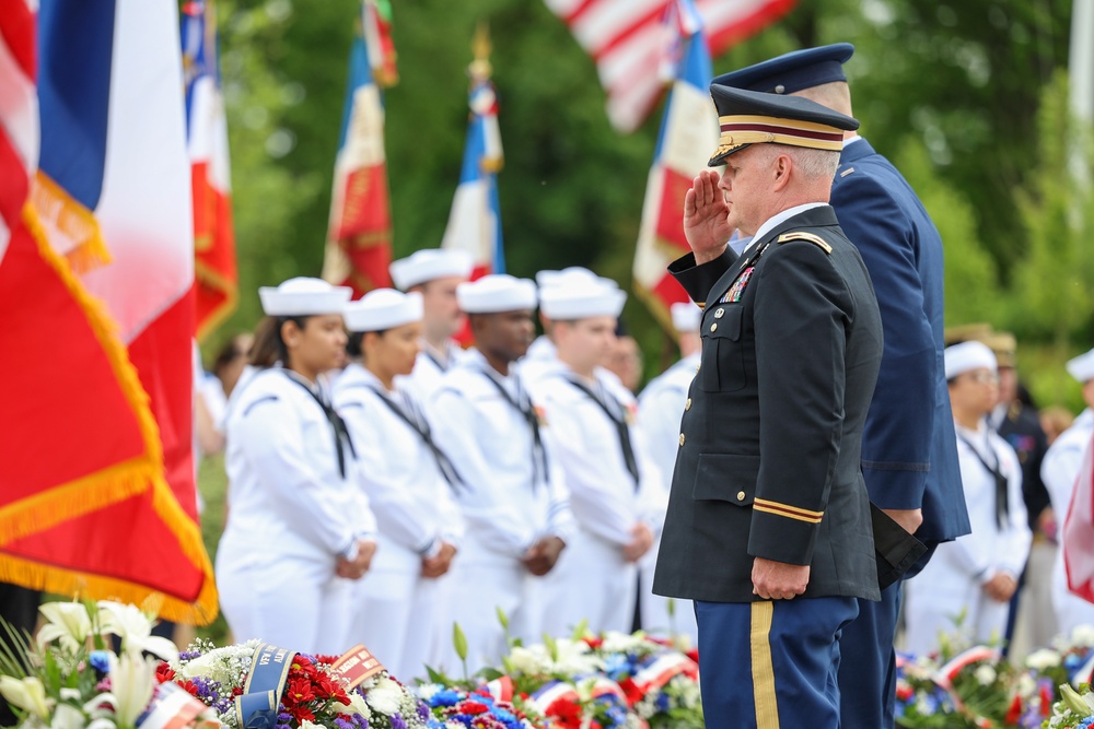 Memorial Day Ceremony at Meuse-Argonne American Cemetery in France