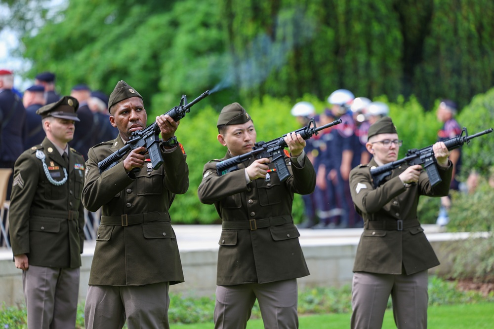Memorial Day Ceremony at Meuse-Argonne American Cemetery in France