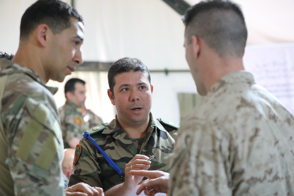 27th IBCT and Joint Units Meet Moroccan Royal Armed Forces