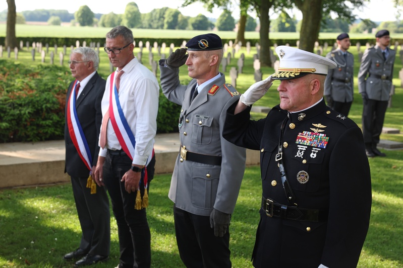 German Military Cemetery Memorial Ceremony 2024