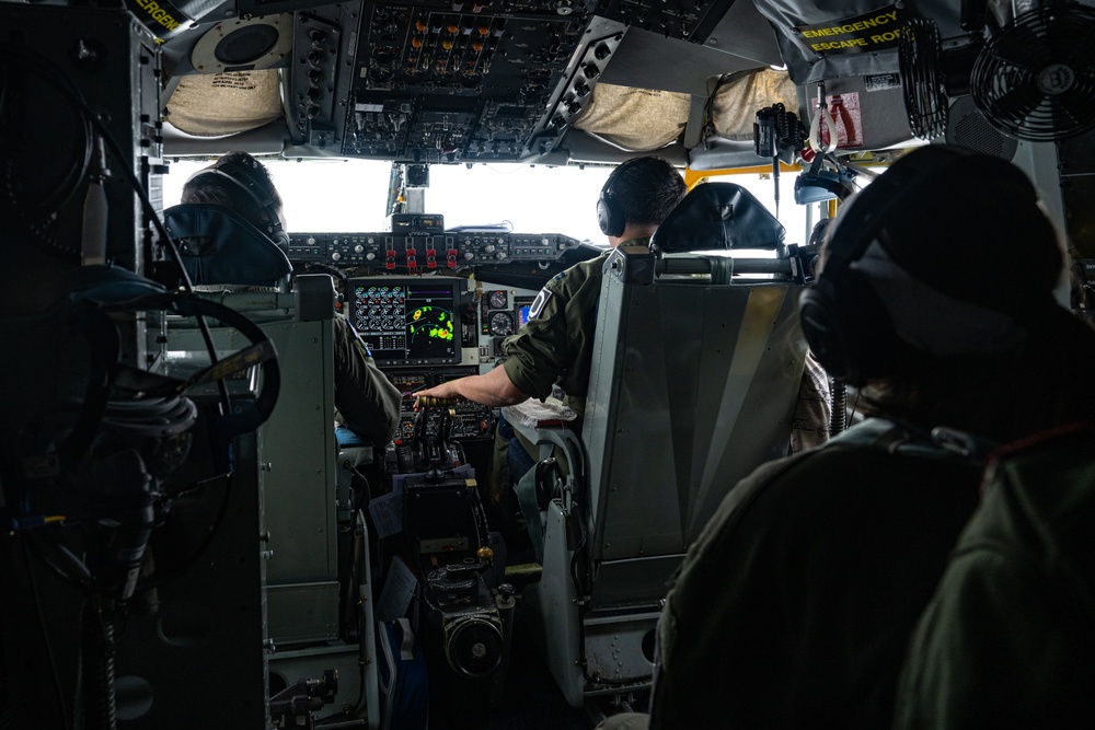 The 100th ARW, 48th FW and 305th AMW conduct Normandy flyover and aerial refueling