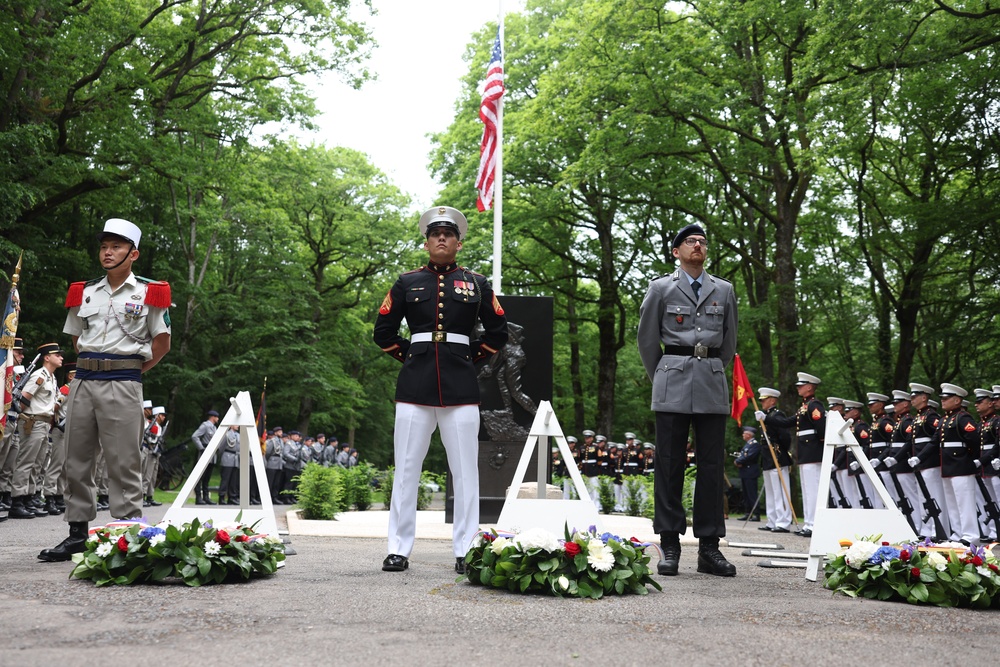 Marine Memorial “Iron Mike” Ceremony 2024