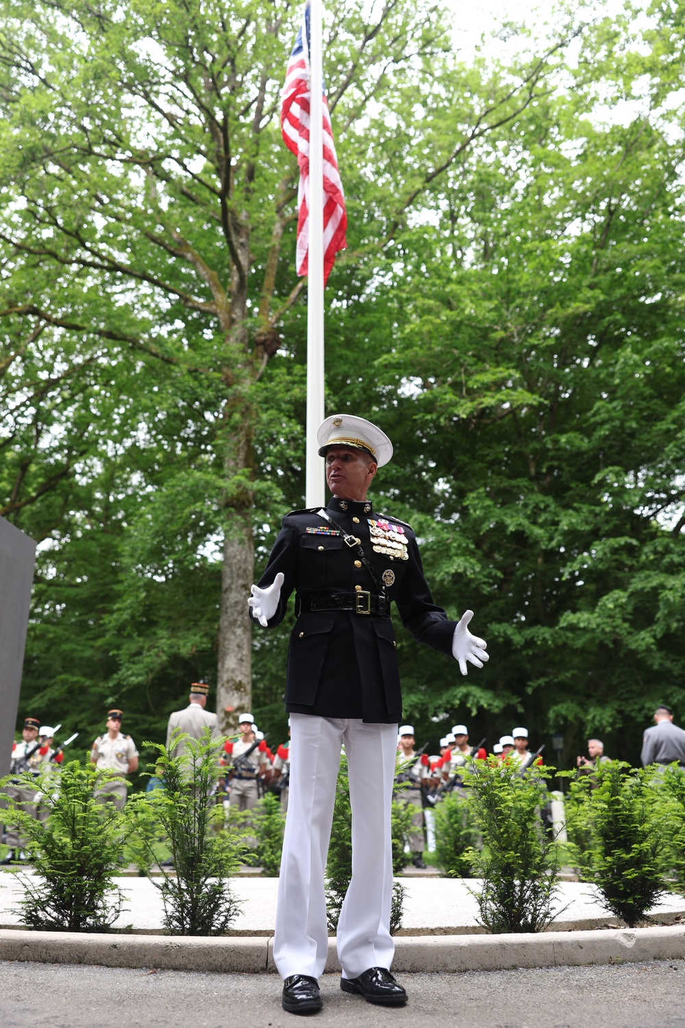 Marine Memorial “Iron Mike” Ceremony 2024