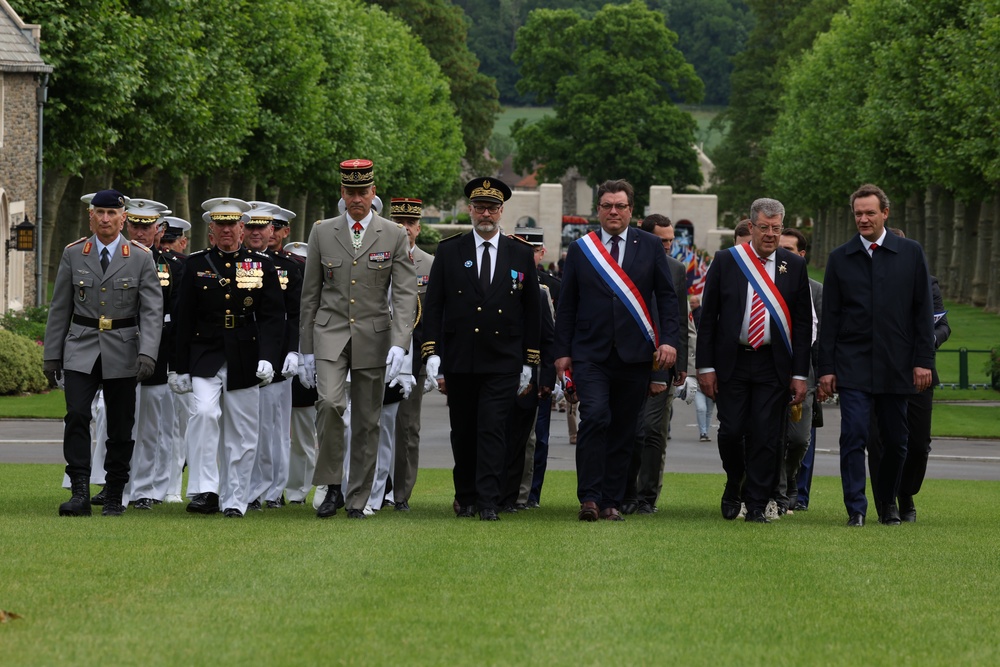 Aisne-Marne Belleau Wood Ceremony 2024