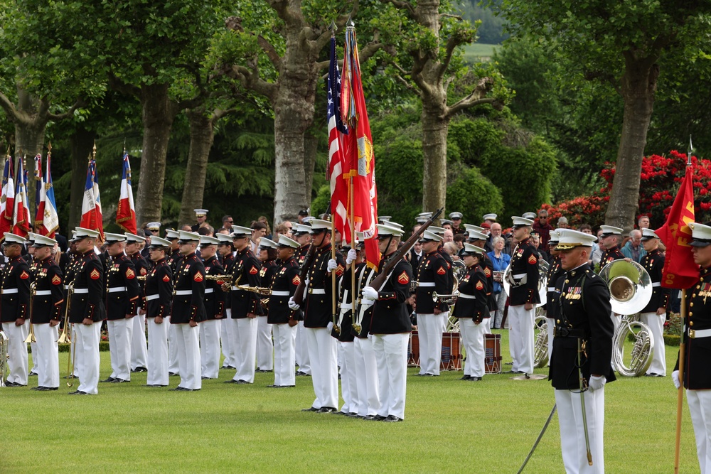 Aisne-Marne Belleau Wood Ceremony 2024