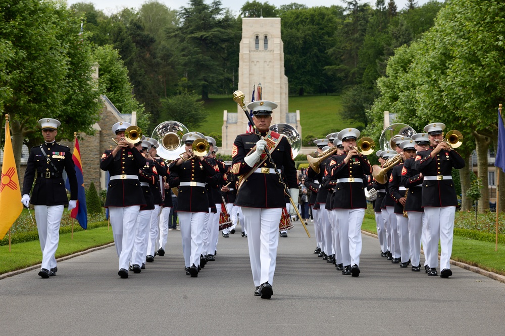 Aisne-Marne Belleau Wood Ceremony 2024