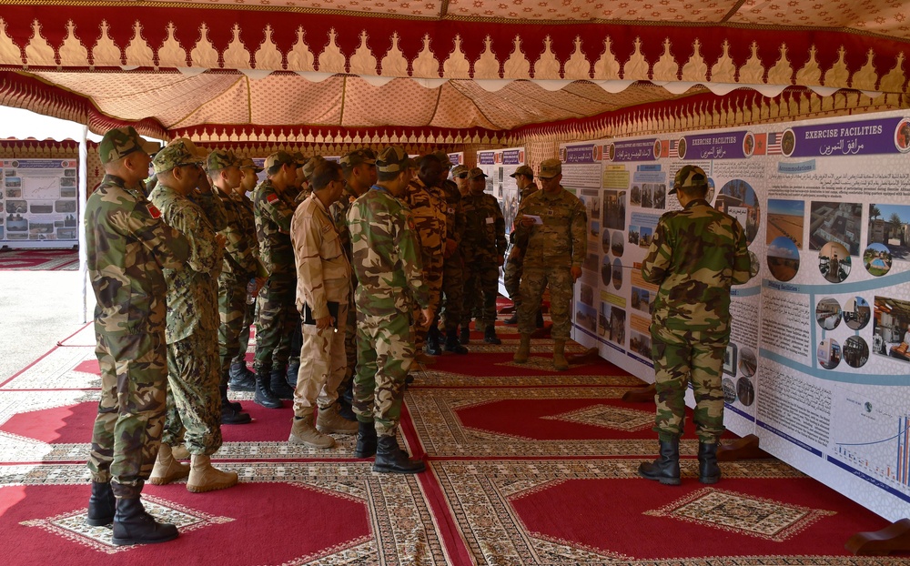 Combined partners present history of African Lion in Agadir