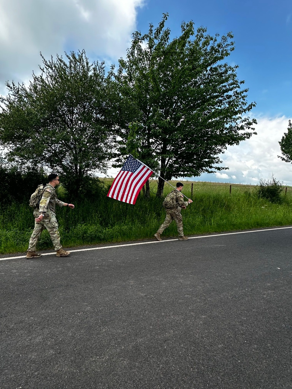10th AAMDC air defenders complete Marche Internationale de Diekrich 2024