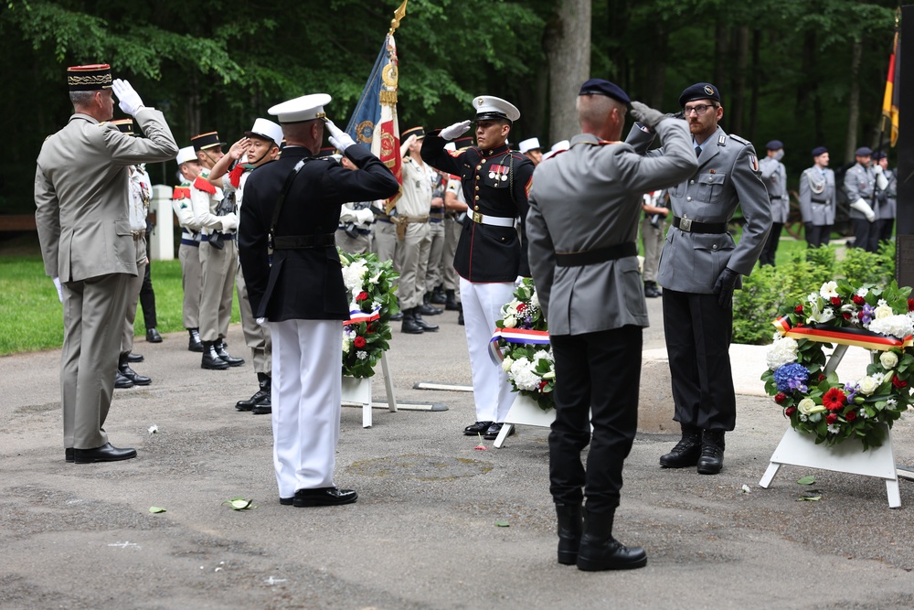 Marine Memorial “Iron Mike” Ceremony 2024