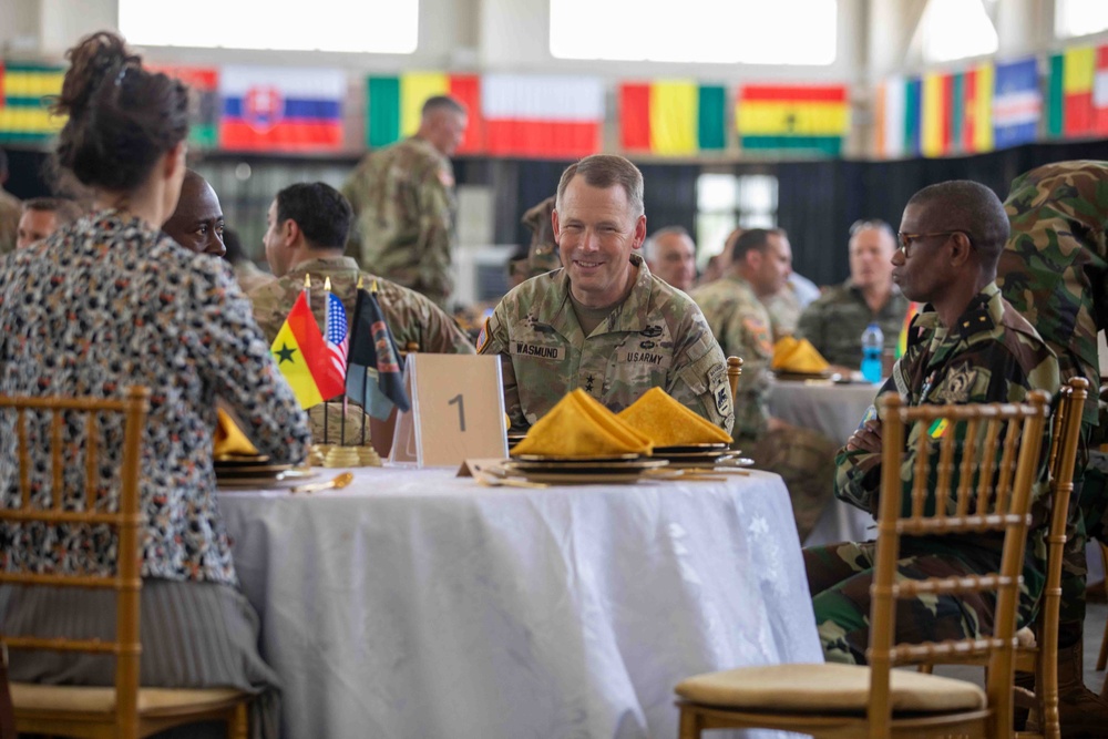 Distinguished visitor day ends African Lion 2024 in Ghana