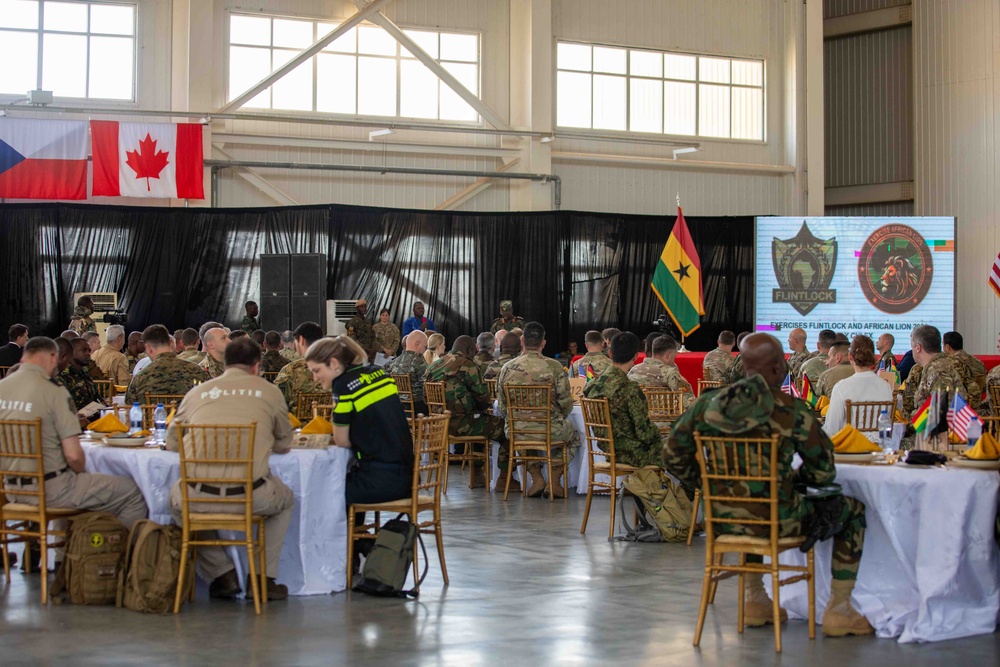 Distinguished visitor day ends African Lion 2024 in Ghana