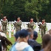 The Armed Forces of Belgium completes their Military Salute