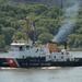 USCGC Sturgeon Bay transits through New York Harbor