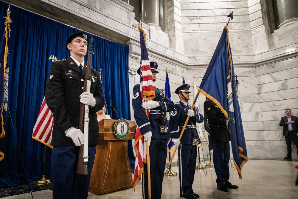 Kentucky adjutant general lays wreath at state Memorial Day service