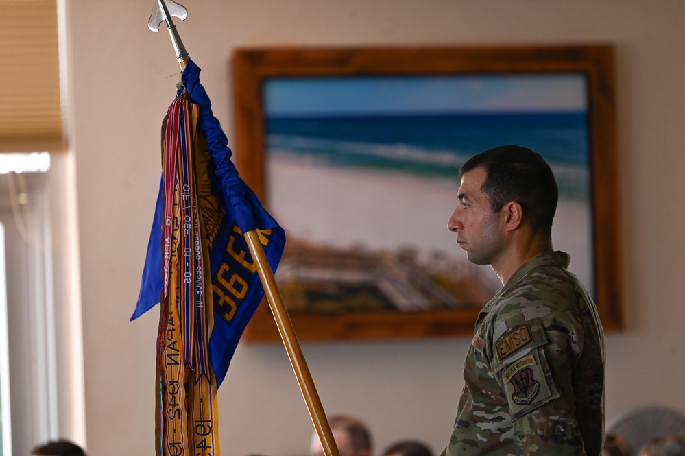 36th Electronic Warfare Squadron assumption of command