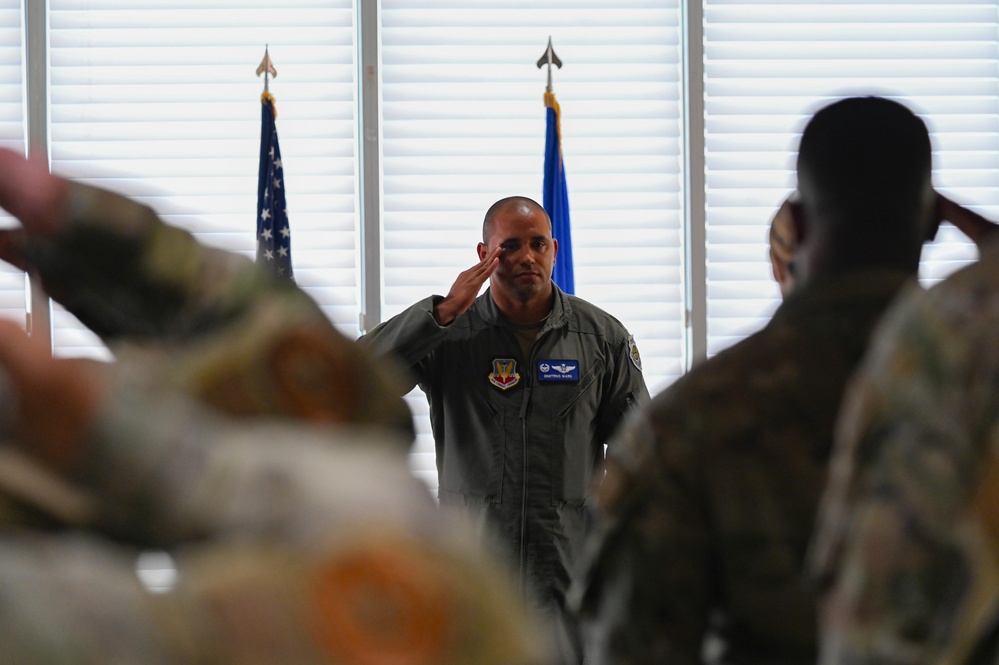 36th Electronic Warfare Squadron assumption of command