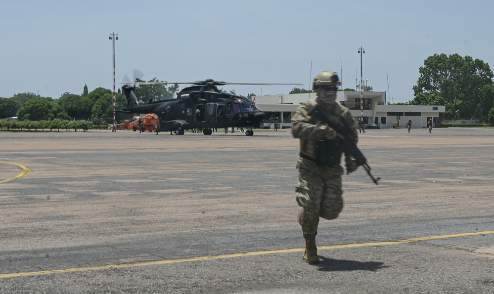 Exercise Flintlock 24 Tamale Air Base Closing Ceremonies