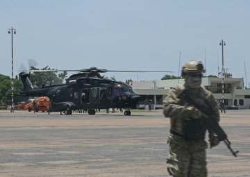 Exercise Flintlock 24 Tamale Air Base Closing Ceremonies
