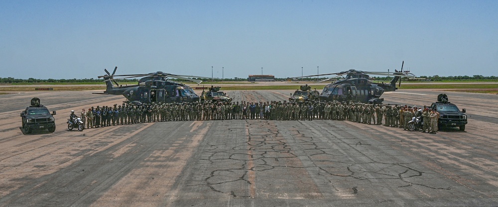 Exercise Flintlock 24 Tamale Air Base Closing Ceremonies