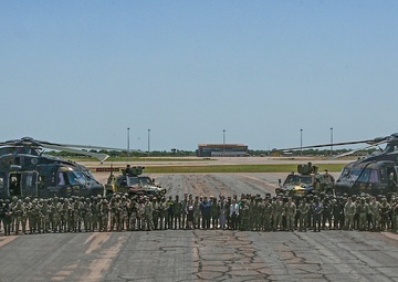 Exercise Flintlock 24 Tamale Air Base Closing Ceremonies