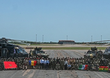 Exercise Flintlock 24 Tamale Air Base Closing Ceremonies
