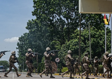 Exercise Flintlock 24 Tamale Air Base Closing Ceremonies