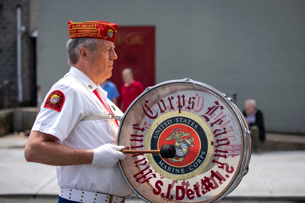 U.S. Marines and Sailors Participate in the 10th Annual Staten Island Memorial Day Parade