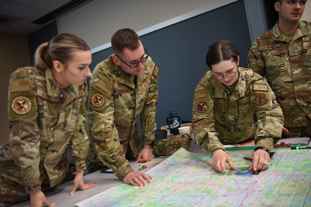 Emergency Management training at the Alpena Combat Readiness Training Center