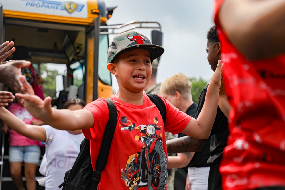 ARSOUTH hosts field day for Booker T. Washington Elementary School